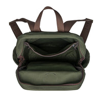 NEW Waxed & Camo Standard Backpack / Bookbag SKU: B-156 Made in USA