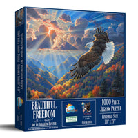 Beautiful Freedom 1000 pc Puzzle 0808 Made in USA