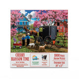 New: 0851 Cherry Blossom Time 1000 pc Puzzle Made in USA