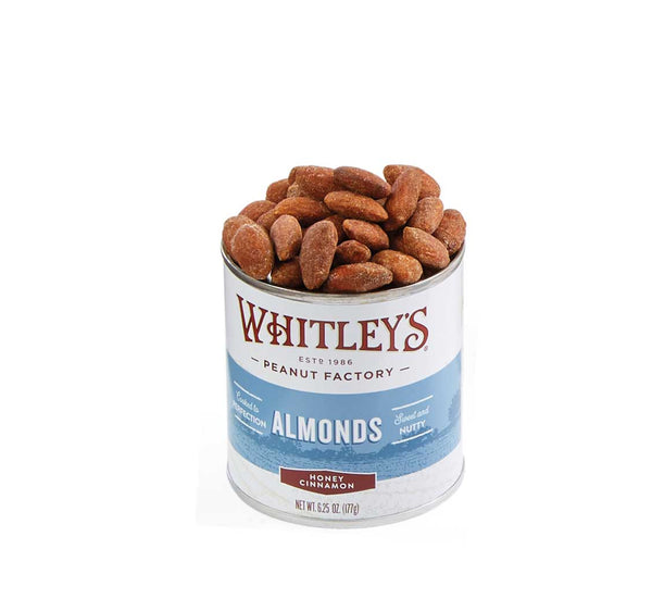 6.25 oz. Tins Honey Cinnamon Almonds