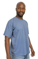 2-Pack of Unisex Garment Dyed Short Sleeve Heavy Tee (Sizes Thru 3XL) Made in USA