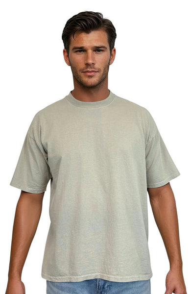 2-Pack of Unisex Garment Dyed Short Sleeve Heavy Tee (Sizes Thru 3XL) Made in USA