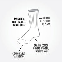 Sale: 3-Pack Black Organic Cotton Classic Crew Made in USA