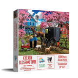 New: 0851 Cherry Blossom Time 1000 pc Puzzle Made in USA