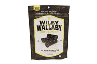Wiley Wallaby Gourmet Black Licorice, 10oz Bag, Soft & Chewy Made in USA