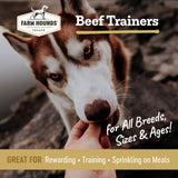 New: Beef Trainer - All-Natural Dog Treats - 4.5oz Made in USA