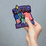 3-Pack USA 1776 Liberty 2026, 250 Years of Freedom Die Cut Sticker Made in USA