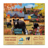 1268 Don't Feed the Bears 500+ pc Puzzle