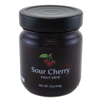 Sour Cherry Fruit Pate 12oz Grown and Made in USA!