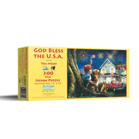 New: 1346 God Bless the USA 300 pc Puzzle USA Art & Production