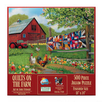 1287 Quilts on the Farm 500 pc Puzzle