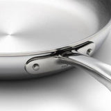 New: 11.5" Stainless Steel Frying Pan USA Made by 360 Cookware IL115-ST