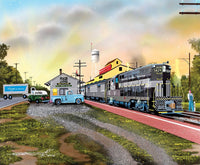 0958 Brownsburg Depot 1000pc Puzzle Made in USA
