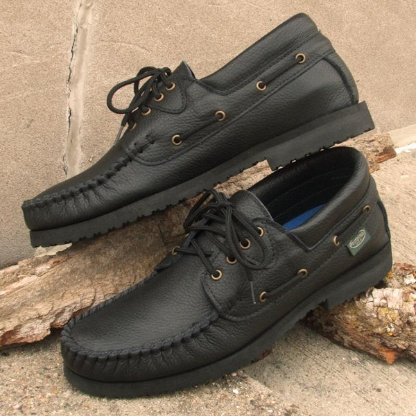 Sale: New Men's Lace-up Deertan Shoes - Cushion-Flex Soles #497-CFS Deertan Made in USA