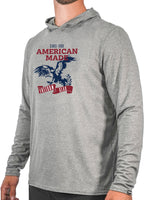 "Very Cool" AMERICAN MADE EAGLE SOFTTECH™ LIGHTWEIGHT SUN HOODIE with UPF Protection 672BLHHAM