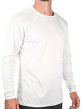 New: 2-Pack Loose Fit Microetech Long Sleeve Shirts UPF 50 Sun Protection 751LLS