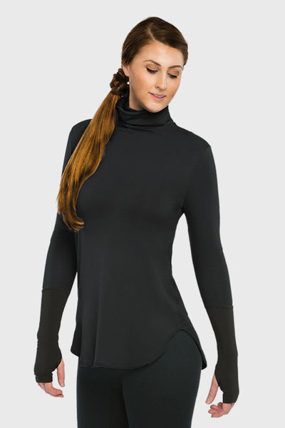 Women's Black SoftTECH™ HEATR® Tunic Made in USA 783HBBB
