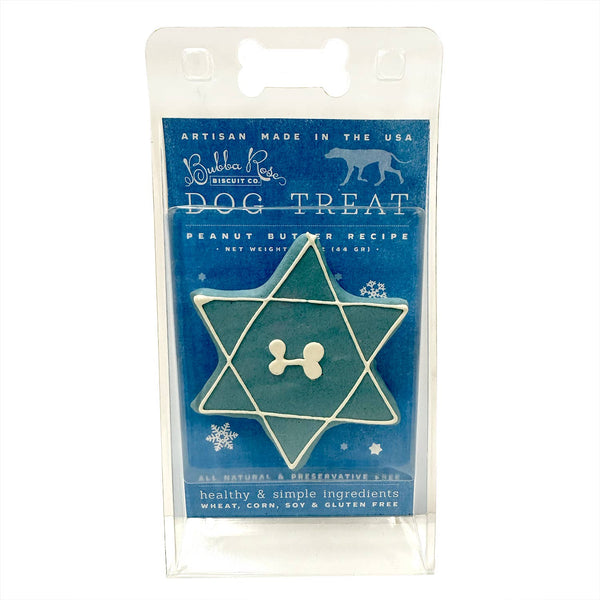 New Star of David: Individually Wrapped Artisan Dog Treat Made in USA