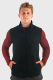 New: Polar Fleece Full Zip Vest Made in USA  892FVZB