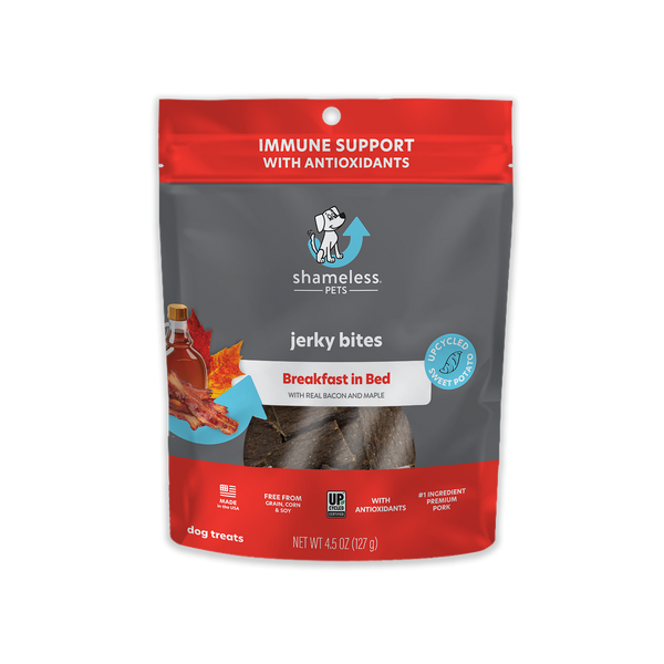 2-Pack Breakfast in Bed Jerky Dog Treats Made in USA