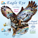 New: 0244 Eagle Eye SHAPED Puzzle Designed & Crafted in USA!