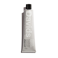 New: Davids premium toothpaste  /  charcoal+peppermint 5.25oz Made in USA