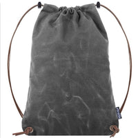 Drawstring Backpack by Duluth Pack Camo & Waxed B-150