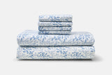 New: Print Cotton Bed Sheet Set Made in the USA of 100% USA Cotton (45% Organic)