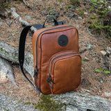 Bison Leather Standard Backpack LB-161 Made in USA