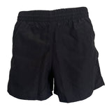 Black Nylon Shorts with Pocket Zippers by T Street Made in USA