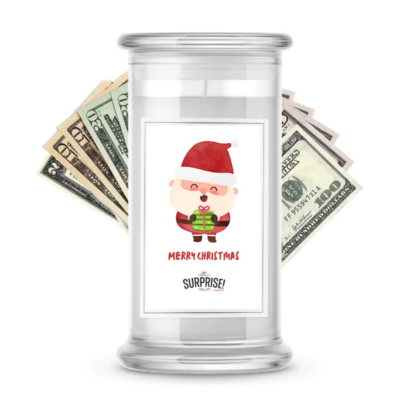 Merry Christmas 25 | Christmas Cash Candles | Christmas Designs Made in USA