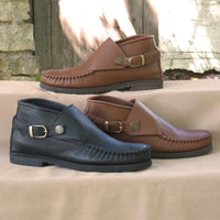 New Men's Buckle Chukka Made in USA by Footskins
