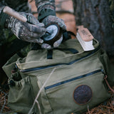 Waxed or Camo All Day Lumbar Pack with Lifetime Warranty Made in USA B-179