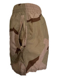 Desert Camo with Pocket Zippers Nylon Shorts by T Street Made in USA