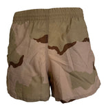 Desert Camo with Pocket Zippers Nylon Shorts by T Street Made in USA