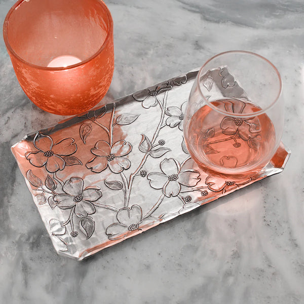New: Dogwood Butler Tray Made in USA