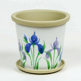 New: Hand-Painted Flower Pot Made & Decorated in USA