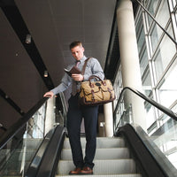 Camo & Waxed Freelance Briefcase SKU: T-650 Made in USA