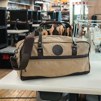 Classic Khaki Weekender Duffel DT-750_KHK Made in USA
