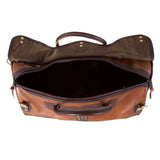 Bison Leather Sportsman's Duffel B-312 Made in USA