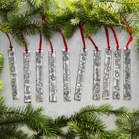 Names of Jesus Icicle Ornament Set (10 Pieces) by Wendell August Made in USA 1JESUS034S10