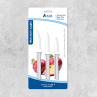 3-Pack Stainless Paring Knives "ProPack" at Very Special Price Made in USA DS01