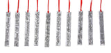 Names of Jesus Icicle Ornament Set (10 Pieces) by Wendell August Made in USA 1JESUS034S10