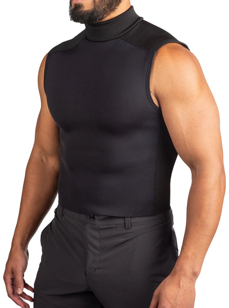 New: Neoprene Sleveless Scuba Shirt 592NSLB