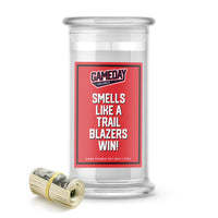 Portland Trail Blazers-Inspired Cash Candle Made in USA