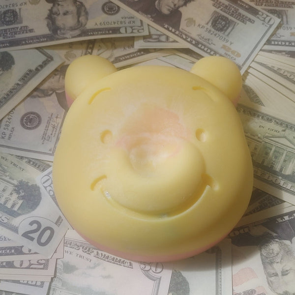 2-Pack Giant Winnie the Pooh Inspired Cash Wax Melts Made in USA