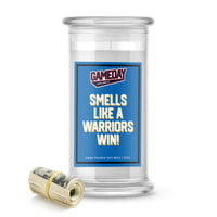 What is a Golden State Warriors-Inspired Cash Candle Made in USA