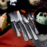New: Wicked & Wild - Halloween Flatware 45 Piece Set - 45 Piece Set Flatware American-Made (Copy)
