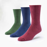 Organic Cotton Classic Crew Tri-pack: Natural / M