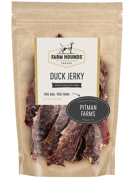 Sale: Premium Duck Jerky Dog Treats by Joyce Farms - All-Natural - 3.5oz Made in USA
